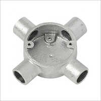 4 Way Junction Box - Mild Steel, 20mm To 50mm Size | Ip66 Protection Level, Painted Surface Treatment