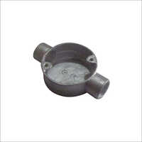 2 Way Junction Box - Mild Steel, 20-50 Mm, Coated Finish | Ip66 Protection Level, Painted Surface Treatment, Weight 50-200 Gm