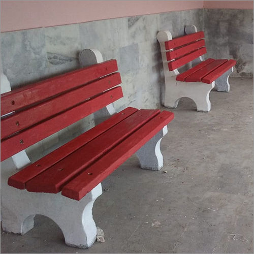 Easy To Clean Plain Rcc Garden Bench