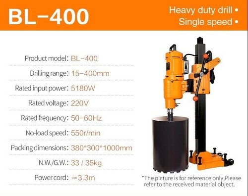 Benli Concrete Core Cutting Machine 400 MM