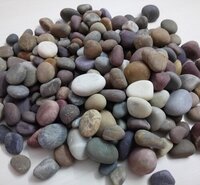 Mix Color Natural River Pebbles For Exterior Garden Decoration And Landscaping Pathway Used Pebbles Stone - Artificial Stone Type: Solid Surface