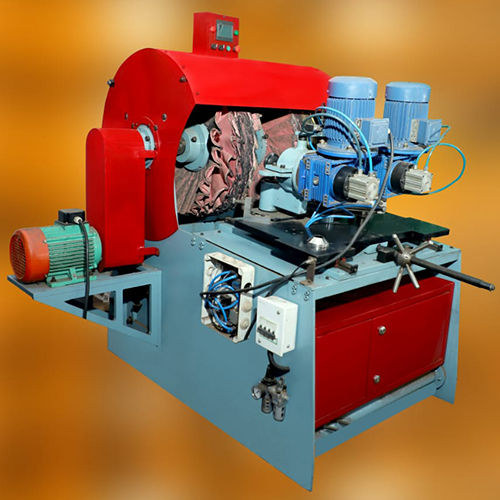 Silver Automatic Flange Polishing Machine