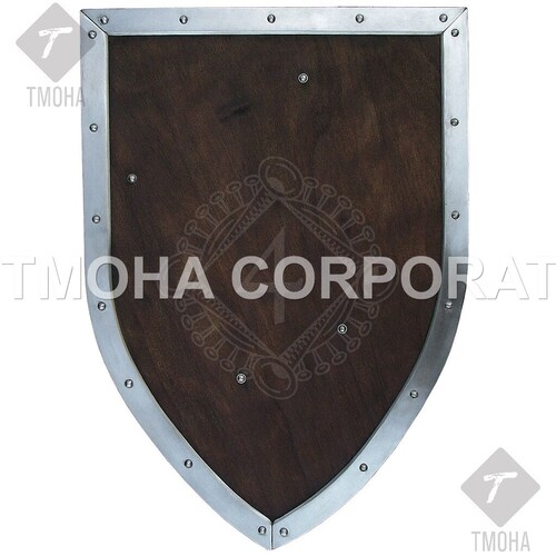 Medieval Shield  Decorative Shield  Armor Shield  Handmade Shield  Decorative Shield Light heater shield with metal border MS0128
