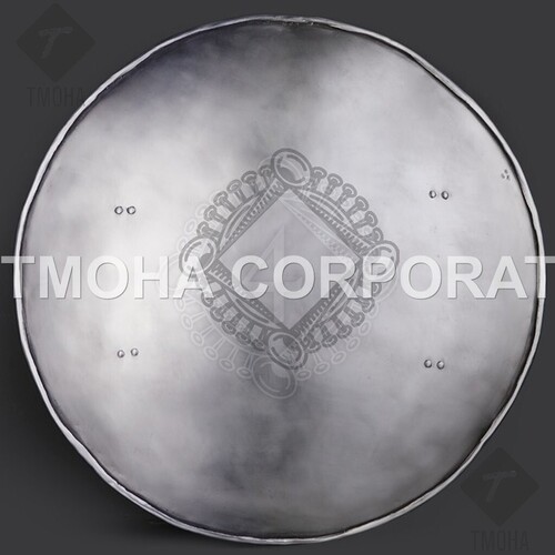 Medieval Shield  Decorative Shield  Armor Shield  Handmade Shield  Decorative Shield Simple domed round shield MS0146