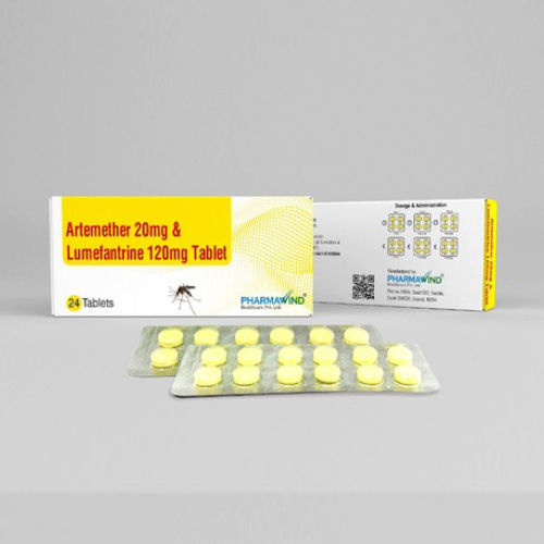 ARTEMETHER 20MG AND LUMEFANTRINE TABLETS 120 MG