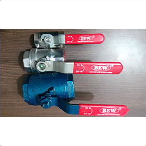 Blue Screw Ball Valve