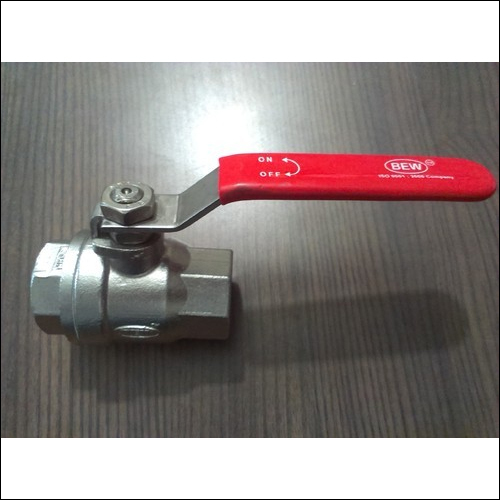SS Screwed End Ball Valve