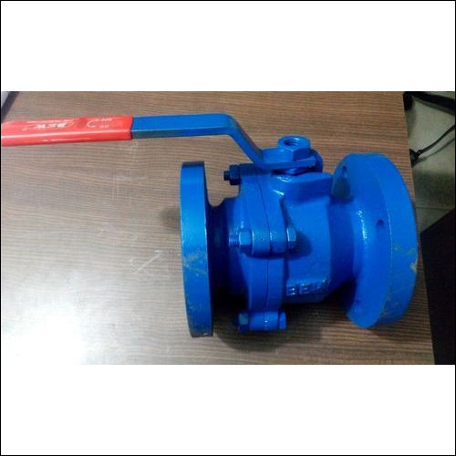 Manual Ball Valve - Stainless Steel, 25mm to 150mm Size, Blue Color | Flange End/Screw End, Medium Pressure, Low/Medium Temperature