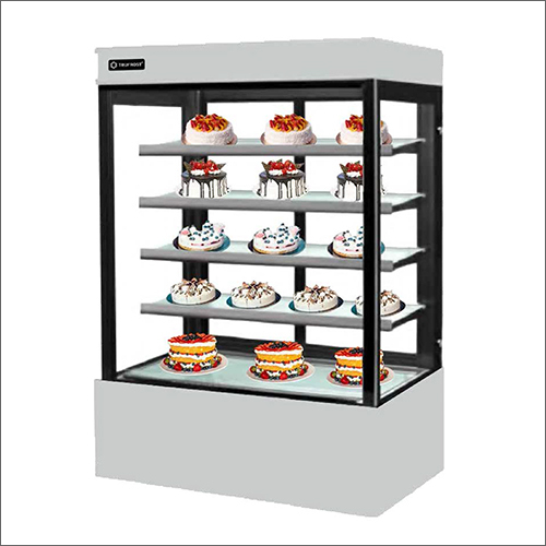 Flat Glass Tall Showcase Display