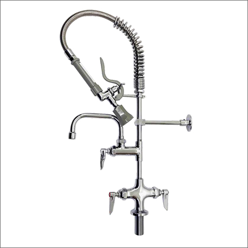 Single Hole Deck Mount Space Saver Pre-Rinse Unit