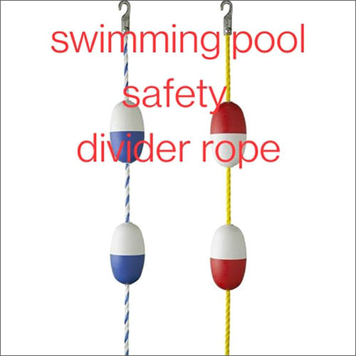 Pvc Swimming Pool Safety Divider Rope at Best Price in Indore