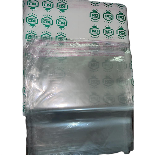 BOPP Plastic Bag With Tape - BOPP Material, Adhesive Side: Single, Water Activated Adhesive, Color: White | Ideal for Packing Applications