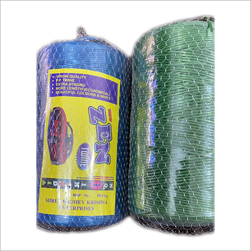 Industrial Plastic Thread - Plastic, 50 Meter Length, Blue and Green Colors | Durable and Versatile Solution for Various Applications