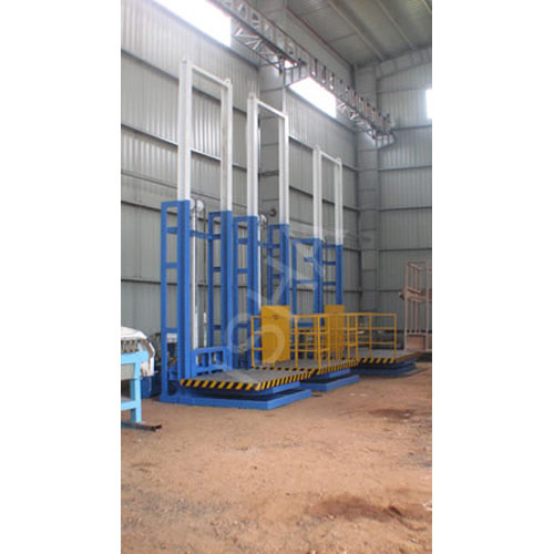 Krisha Engineering Hydraulic Goods Lift