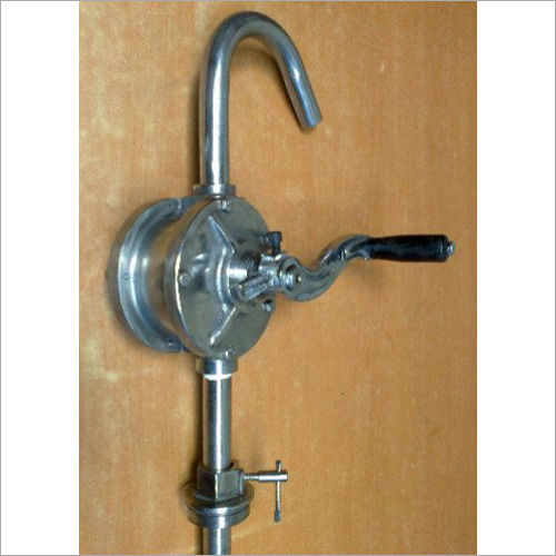 Rotary Hand Barrel Pump SS 316 MODEL RHP54