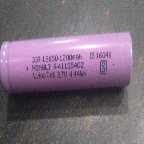 Lithium ion cell 3.7v1200mAh