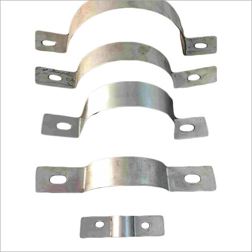 Metal Pipe Clamps - Color: Sliver