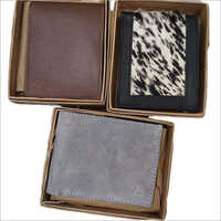 Leather Wallet - Premium Quality Leather, Multicolor Tiger Print Design | Zippered Coin Compartment, Gift Box Packaging