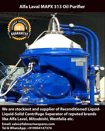 Alfa Laval MAPX 313 Oil Purifier