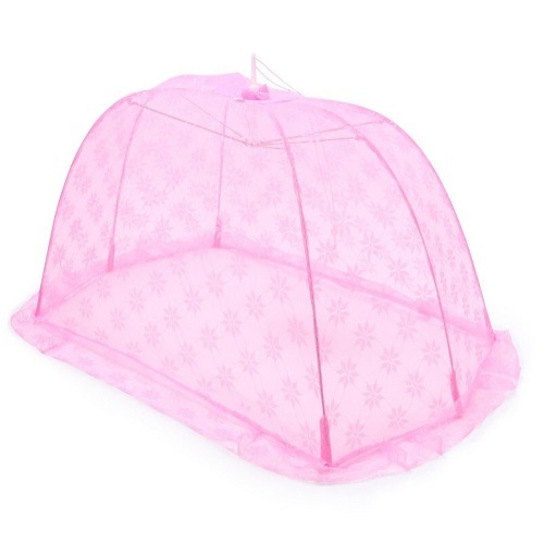 baby mosquito umbrella net - large - pink