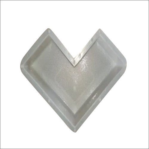 White V Shape Paver Tile Mould