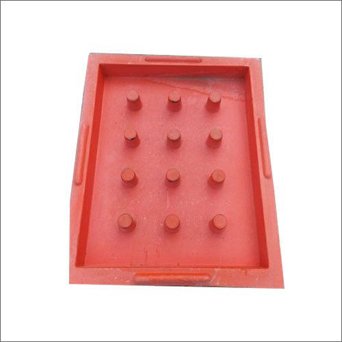 Red Drain Cover Mould