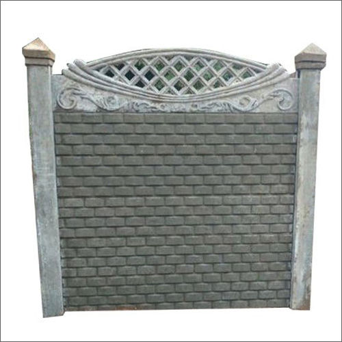 Grey Frp Garden Wall Mould