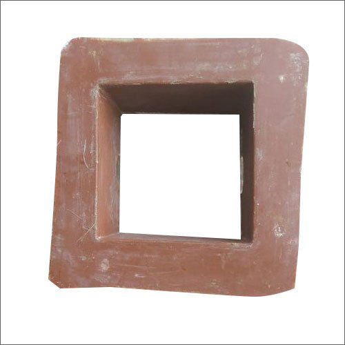 Brown Square Curb Stone Mould