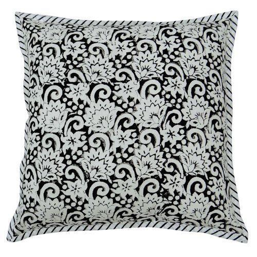 Cotton Hand Block Print Cushion Cover