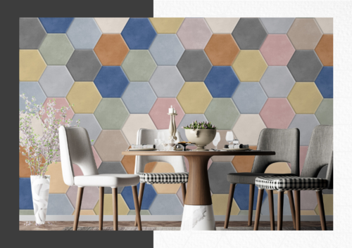 Hexagon Tiles 150x260x300 Mm