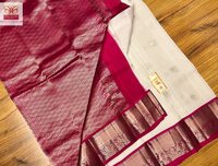 Pure Kanjivaram soft silk Korvai Silk saree