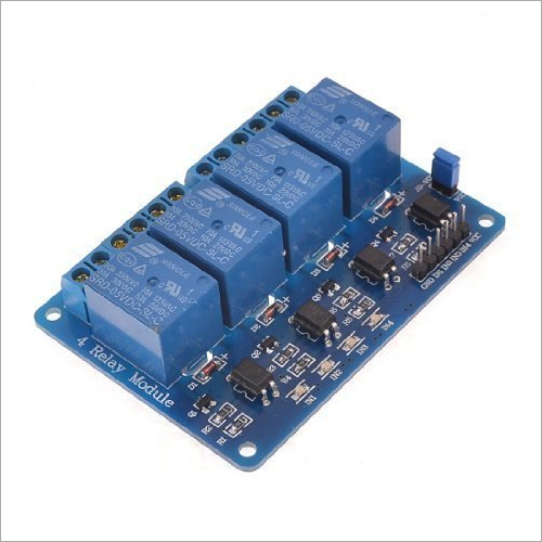 Expansion Board Relay Sensor Module - ABS Material 4 Channels 2 Pole Relay 20A Current 5V Relay Voltage | 1 Year Warranty Suitable for Relay Applications