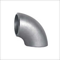 Stainless Steel Seamless Pipe Elbow - Round Shape, Silver Color | Corrosion Resistant, Durable With Optimized Fluid Flow Direction
