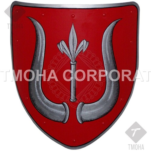 Medieval Shield  Decorative Shield  Armor Shield  Handmade Shield  Decorative Shield Decorative shield with a coat of arms MS0161