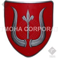 Medieval Shield  Decorative Shield  Armor Shield  Handmade Shield  Decorative Shield Decorative shield with a coat of arms MS0161