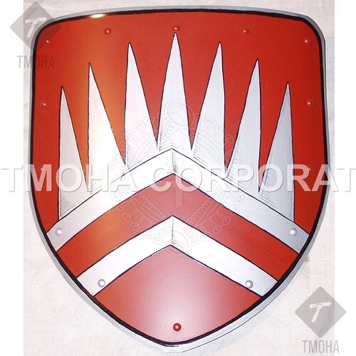 Medieval Shield  Decorative Shield  Armor Shield  Handmade Shield  Decorative Shield Decorative shield with a coat of arms MS0162