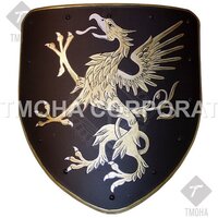 Medieval Shield  Decorative Shield  Armor Shield  Handmade Shield  Decorative Shield Decorative shield with a coat of arms MS0163
