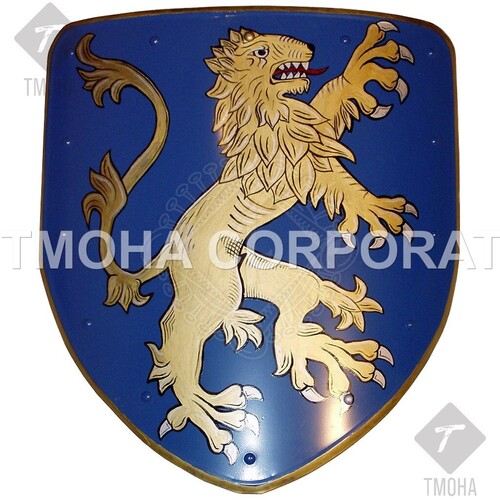 Medieval Shield  Decorative Shield  Armor Shield  Handmade Shield  Decorative Shield Decorative shield with a coat of arms MS0167