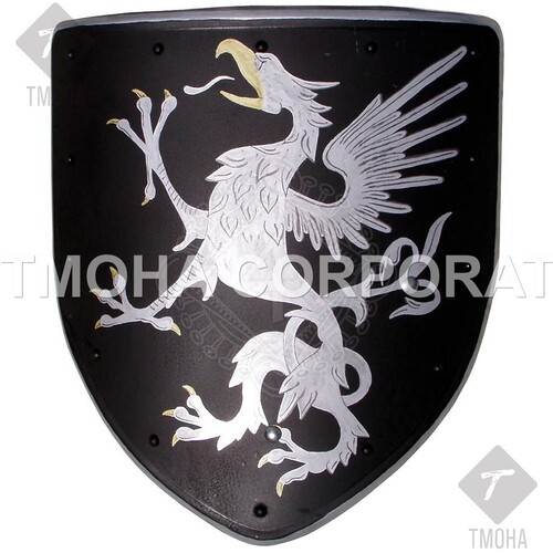 Medieval Shield  Decorative Shield  Armor Shield  Handmade Shield  Decorative Shield Decorative shield with a coat of arms MS0173