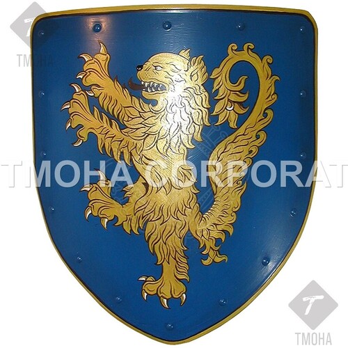 Medieval Shield  Decorative Shield  Armor Shield  Handmade Shield  Decorative Shield Decorative shield with a coat of arms MS0175