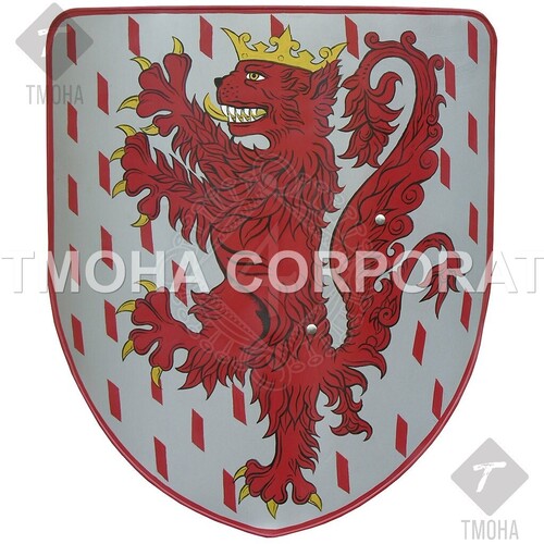Medieval Shield  Decorative Shield  Armor Shield  Handmade Shield  Decorative Shield Combat shield with a coat of arms MS0177