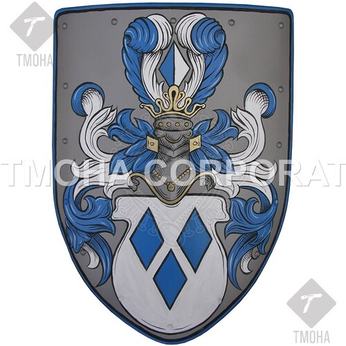 Medieval Shield  Decorative Shield  Armor Shield  Handmade Shield  Decorative Shield Decorative shield with a coat of arms MS0178