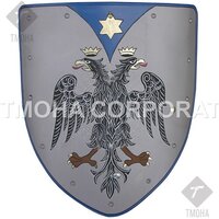 Medieval Shield  Decorative Shield  Armor Shield  Handmade Shield  Decorative Shield Decorative shield with a coat of arms MS0179