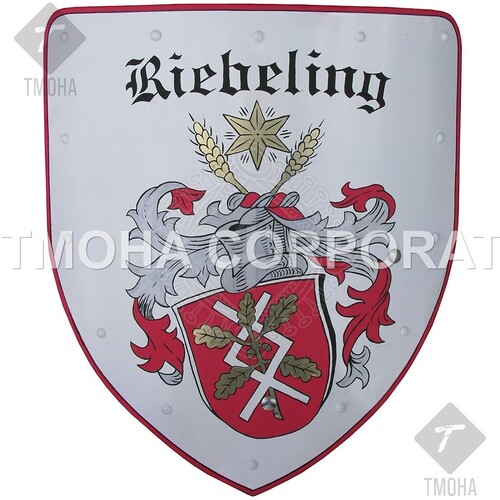 Medieval Shield  Decorative Shield  Armor Shield  Handmade Shield  Decorative Shield Decorative shield with a coat of arms MS0180