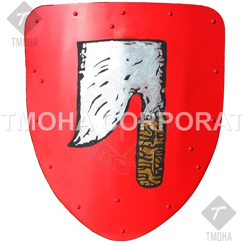 Medieval Shield  Decorative Shield  Armor Shield  Handmade Shield  Decorative Shield Guild shield with adze MS0195