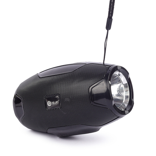 Rocker R7 Tinny 5W Power Output Multi Connectivity Heavy Bass Portable Bluetooth Speaker with Torch and TWS Function