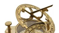 Nautical Vintage Brass Finish Sundial Compass