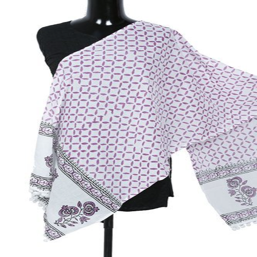 Printed Cotton Scarf