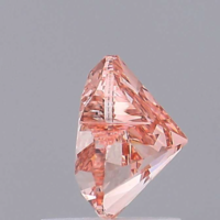 Heart 1.07ct Fancy Vivid Pink VS2 IGI Certified CVD Lab Grown Diamond EC3515