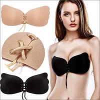 Stick On Backless Bra - Cotton Material, All Sizes Available | Soft Texture, Sweat Absorbent, Attractive Shape With String Closure
